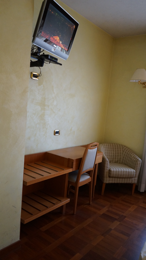TV-Ecke und Sessel
